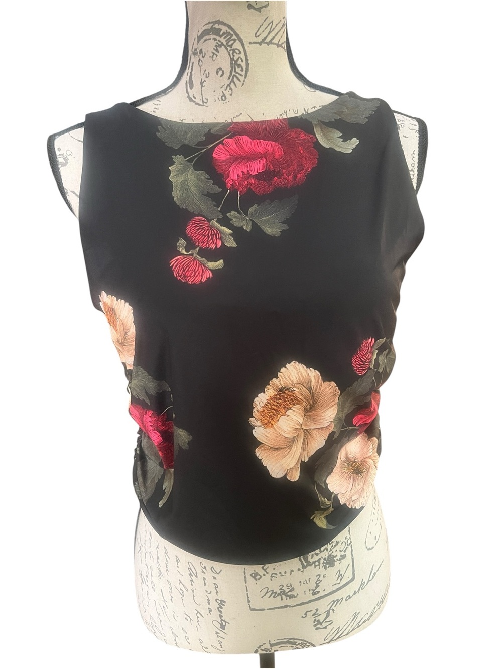 Albion Black Floral Two-Piece Swim Set - Picture 5 of 11